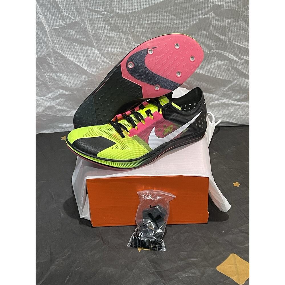 New Men’s 8.5 Nike ZoomX Dragonfly XC Men's Track & Field Volt/Black DX7992-700